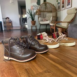 Boy shoes sizes 7 Toddlers